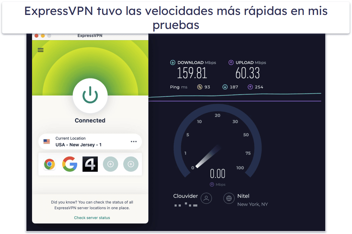 Metodología de prueba: criterios de comparación y clasificación