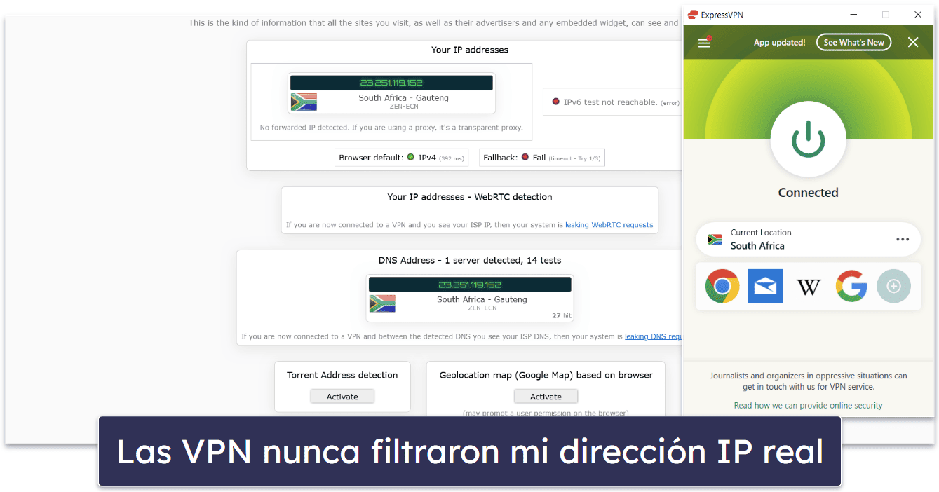 Metodología de prueba: criterios de comparación y clasificación