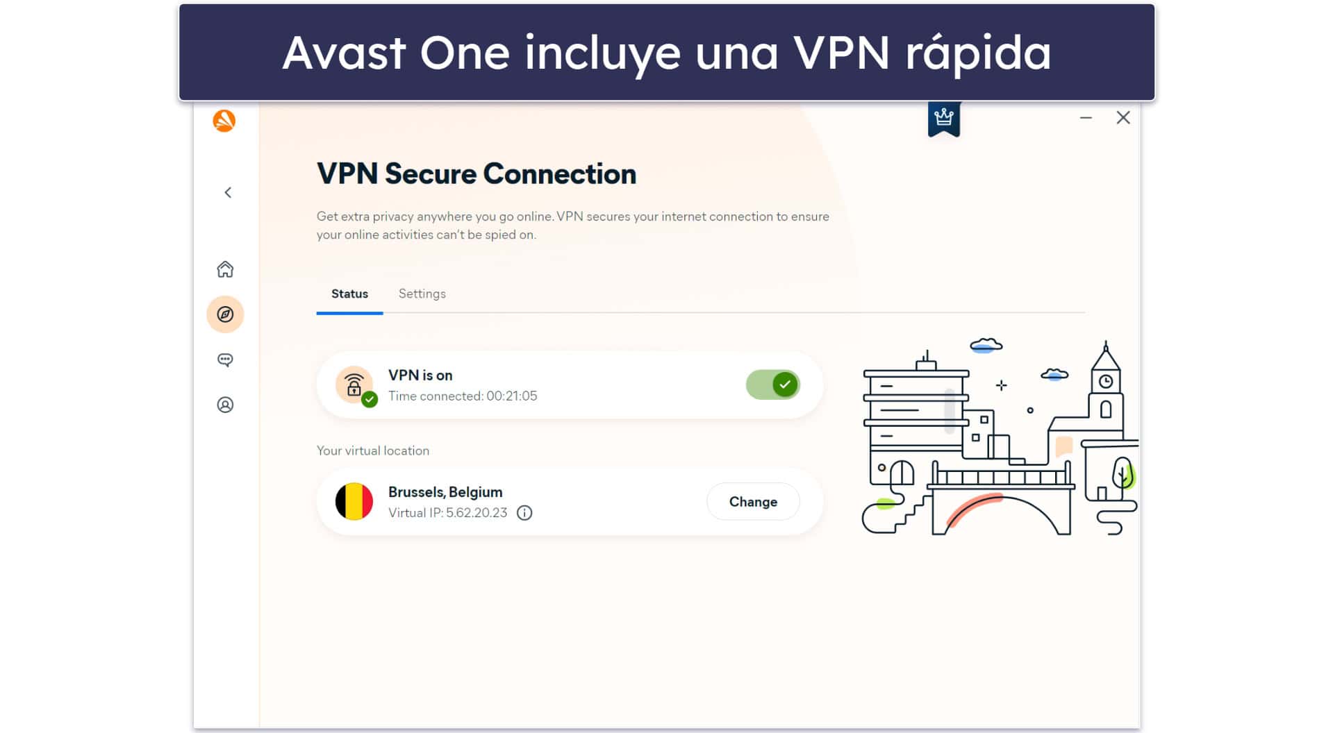 7. Avast: Ideal para principiantes (ofrece un buen plan gratuito)