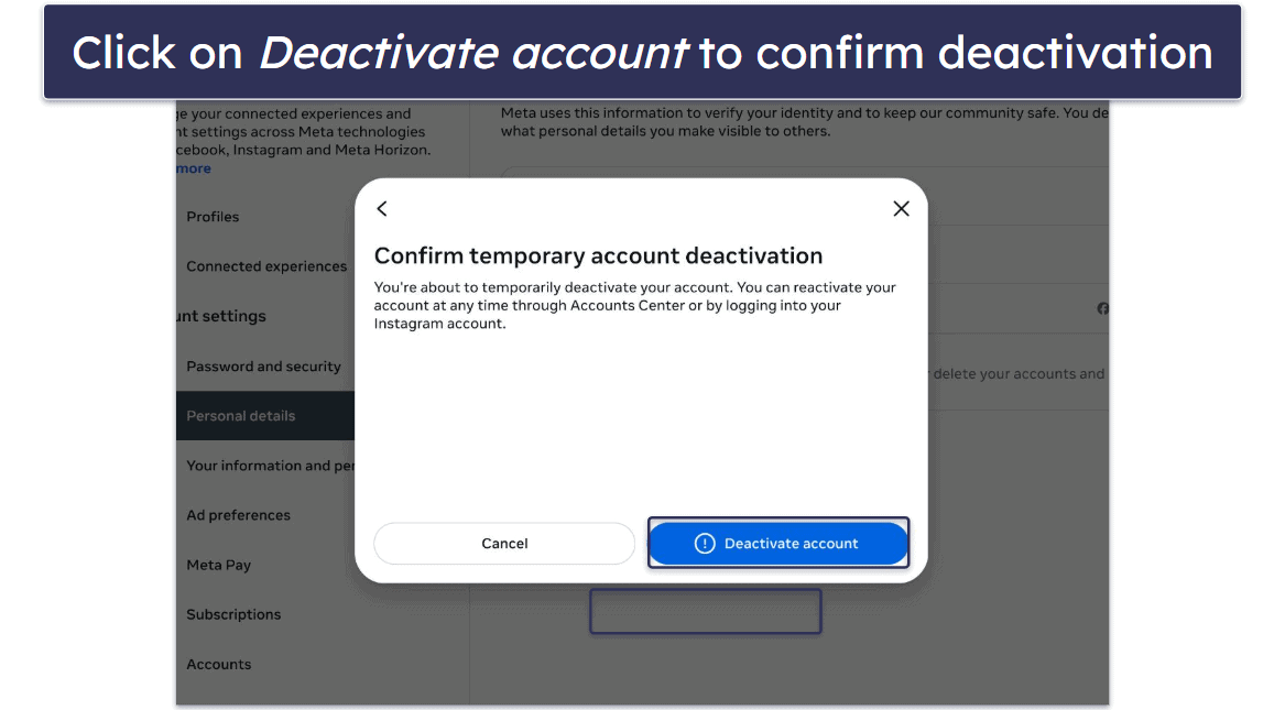 How to Delete or Deactivate Instagram From Your Browser (macOS &amp; Windows)