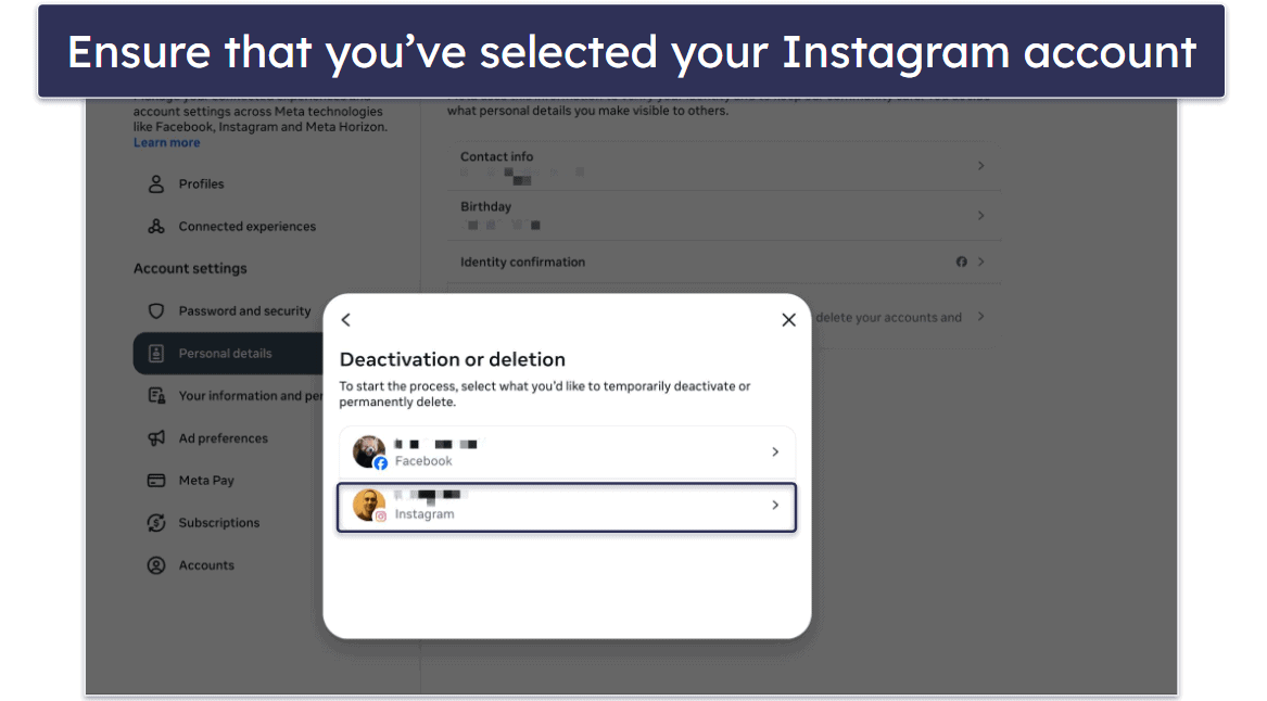 How to Delete or Deactivate Instagram From Your Browser (macOS &amp; Windows)