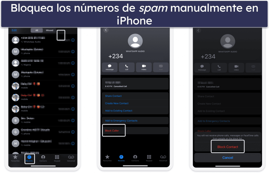 Cómo bloquear las llamadas de spam en todos los dispositivos