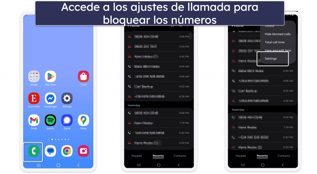 Cómo bloquear las llamadas de spam en todos los dispositivos