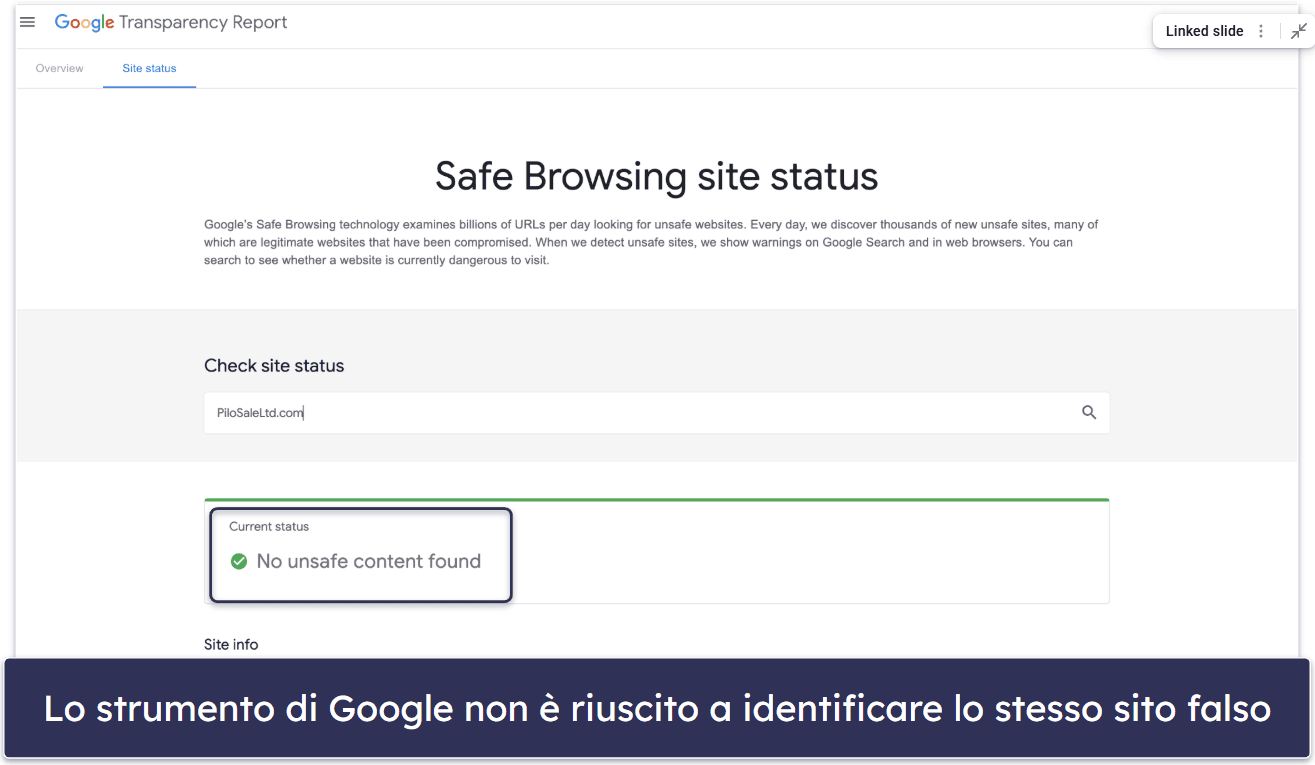 10 modi per identificare un sito web falso