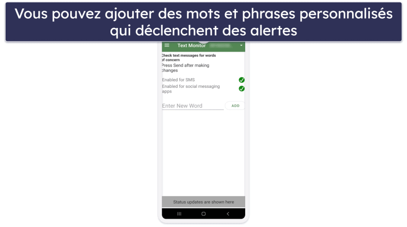 Fonctionnalités de MMGuardian — Tous les éléments de base, plus quelques extras uniques