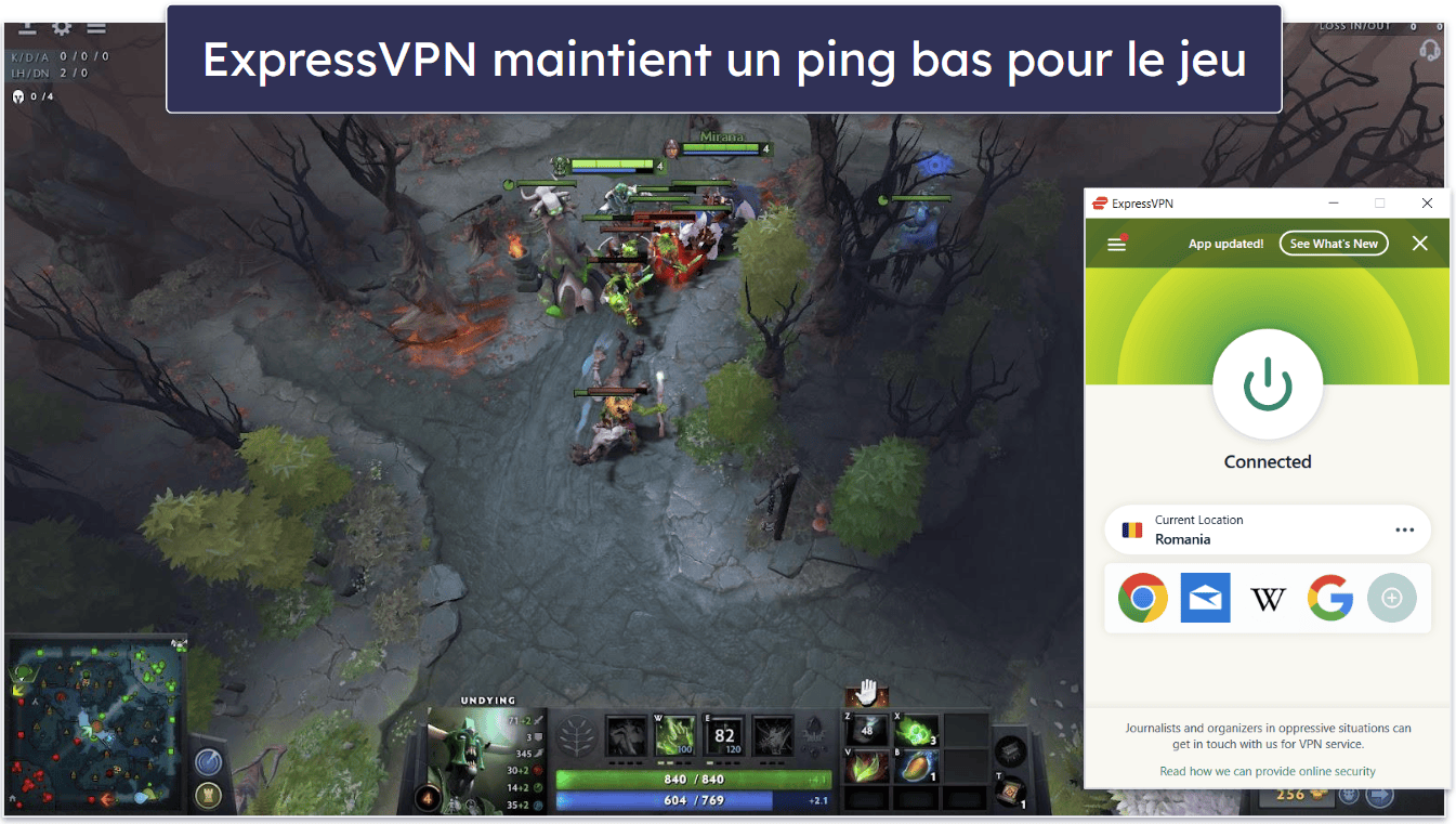Jeu vidéo : ExpressVPN est le meilleur