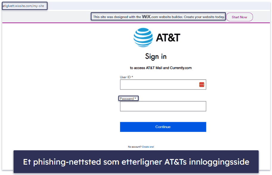 Hva er falske nettsider?