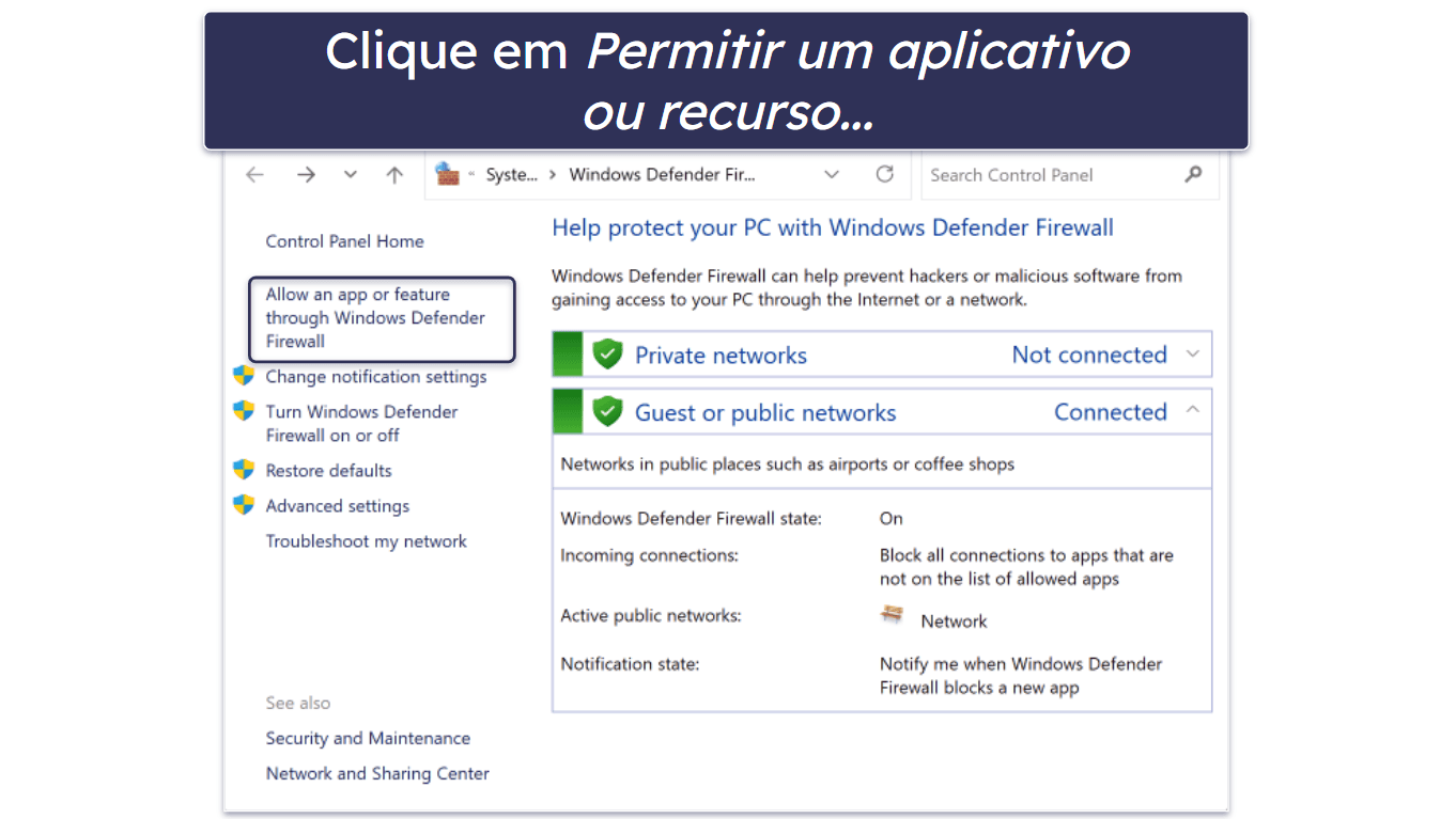 O que fazer se o Microsoft Defender estiver bloqueando aplicativos