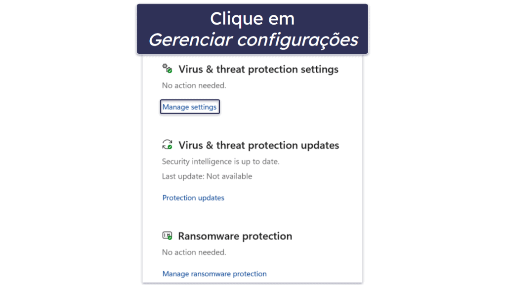 Como parar o serviço Microsoft Defender Antivirus em 2026