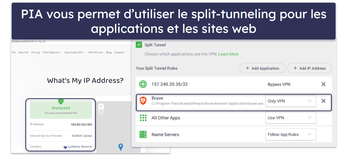 Fonctionnalités supplémentaires : les deux VPN offrent d’excellentes fonctionnalités supplémentaires