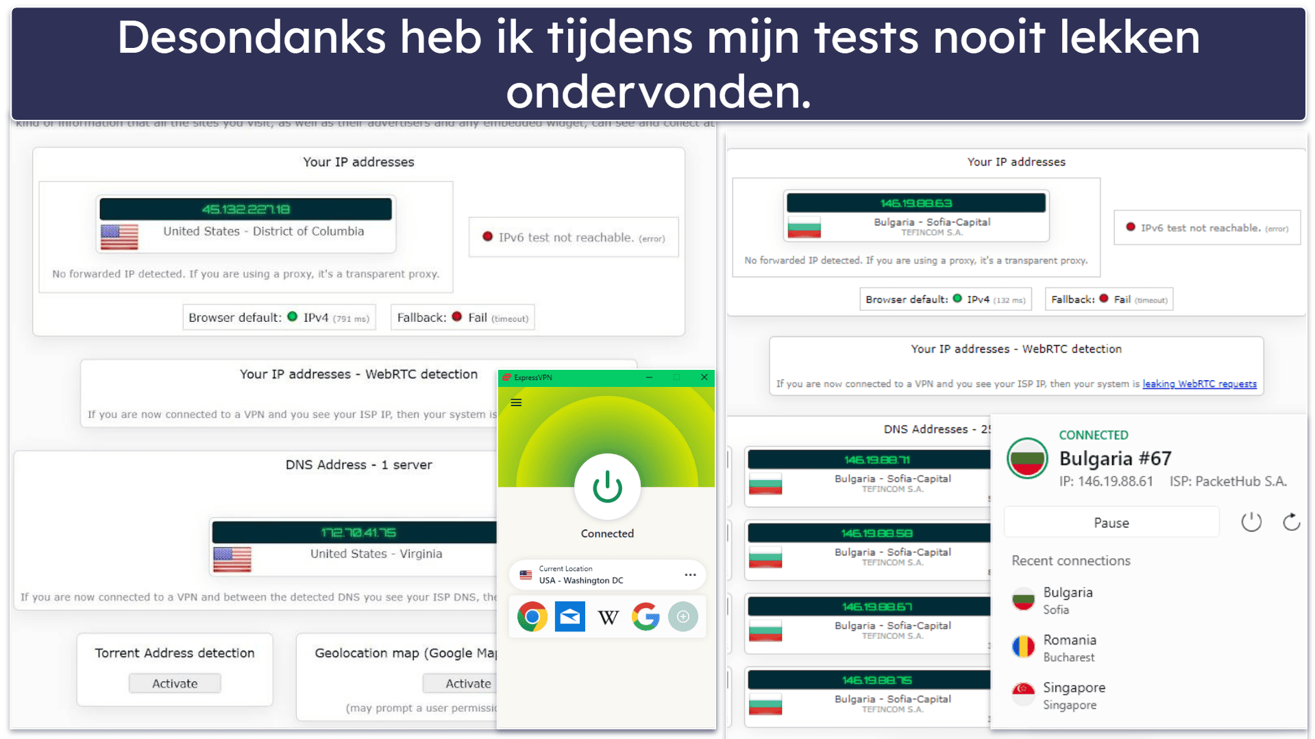 Beveiliging: Beide VPN’s zijn ontzettend veilig