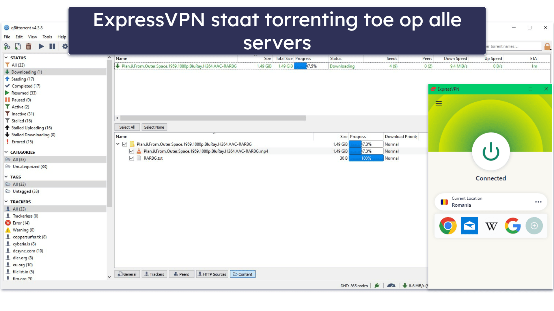 Torrenting: Ze zijn allebei geweldig