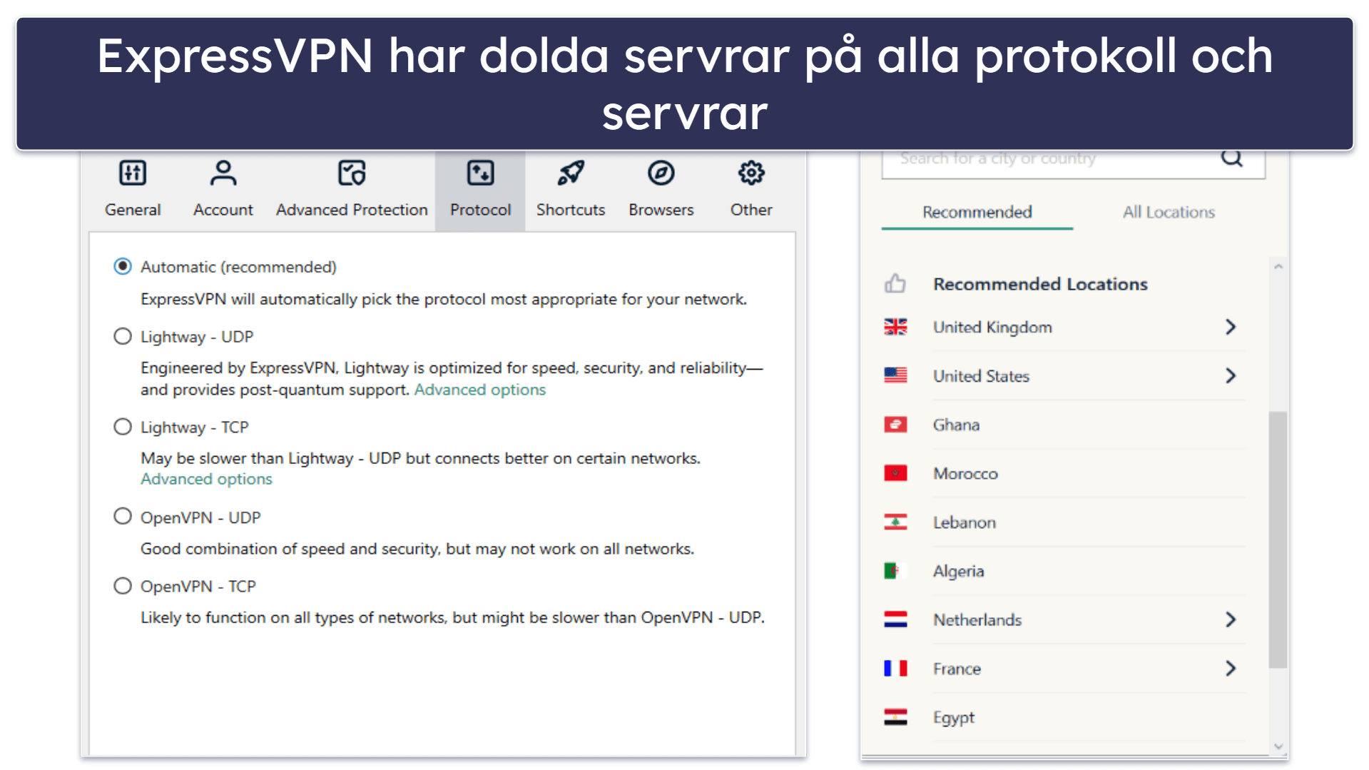 Extrafunktioner: Båda VPN-tjänsterna är ett jättebra val