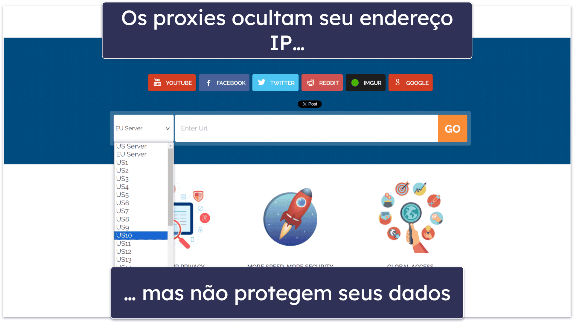 Resumo rápido das melhores VPNs para alterar seu endereço IP em 2026