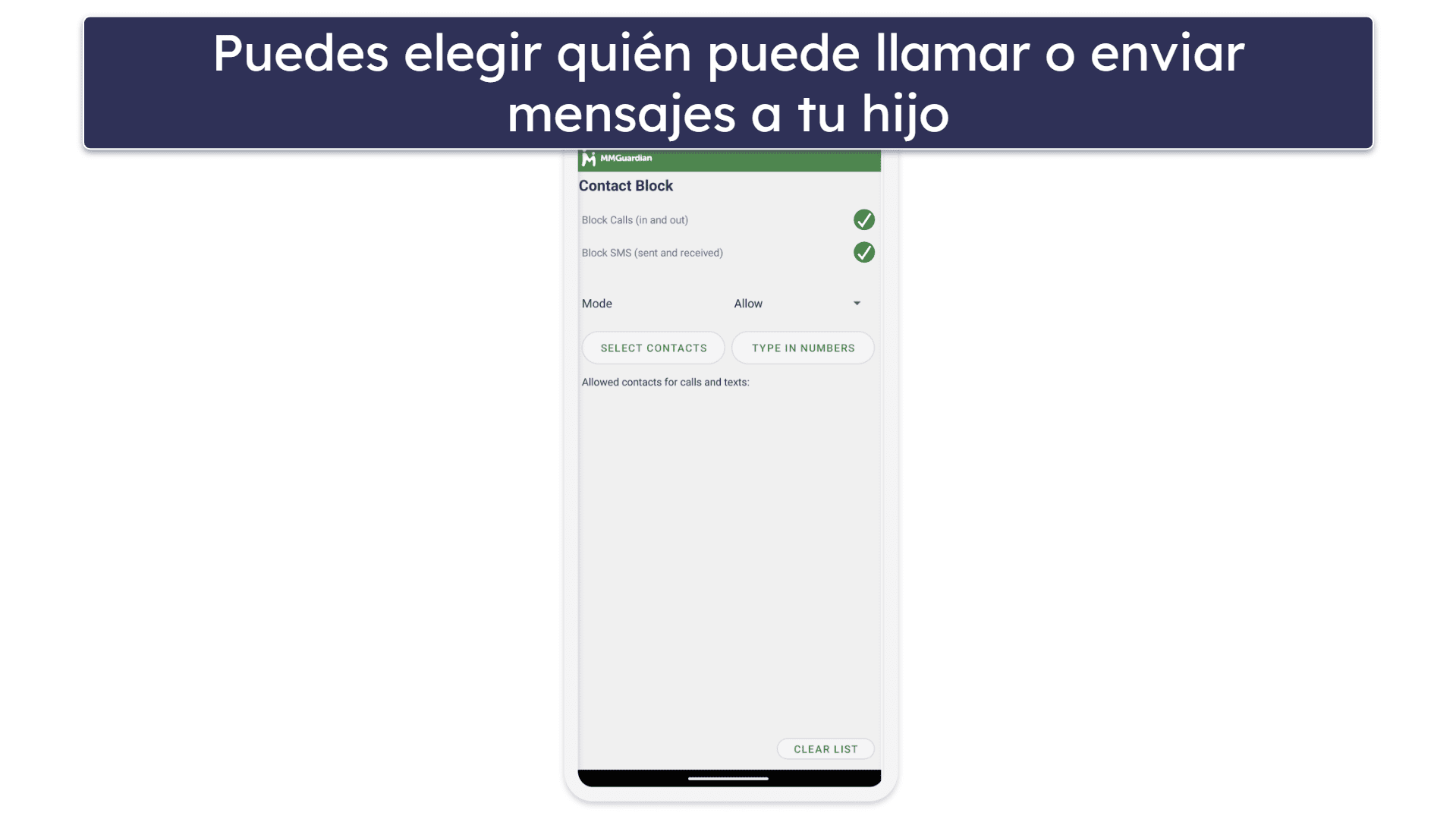 Funciones de MMGuardian: todas las básicas, más algunos extras únicos