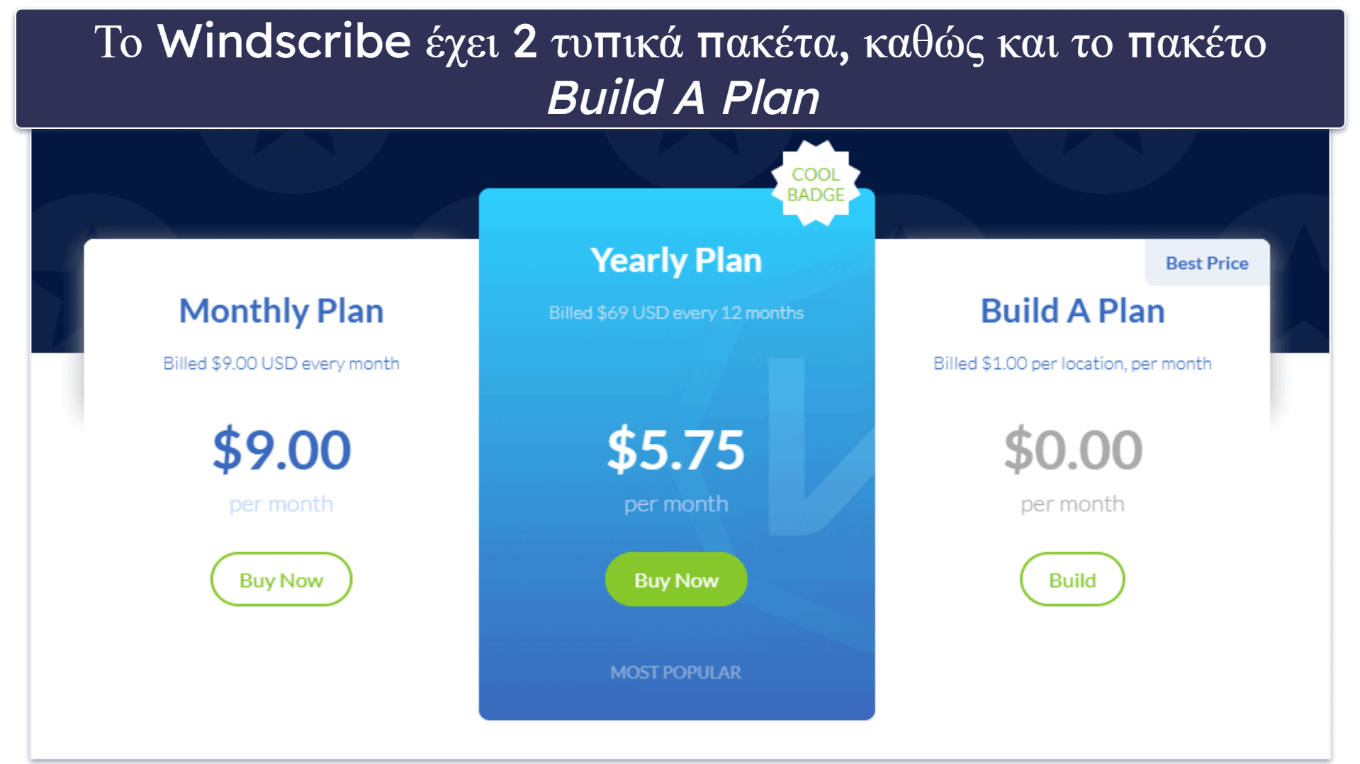 Bonus. Windscribe: VPN με προσαρμόσιμα πακέτα για οικογένειες