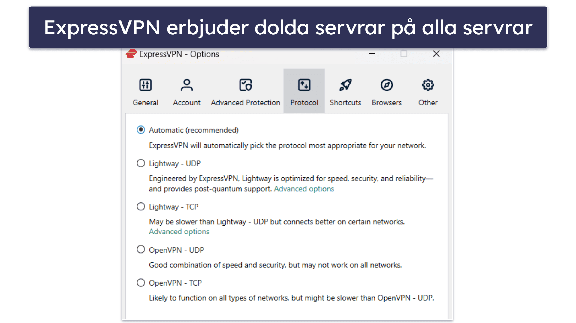 Ta sig förbi censur: ExpressVPN är bättre