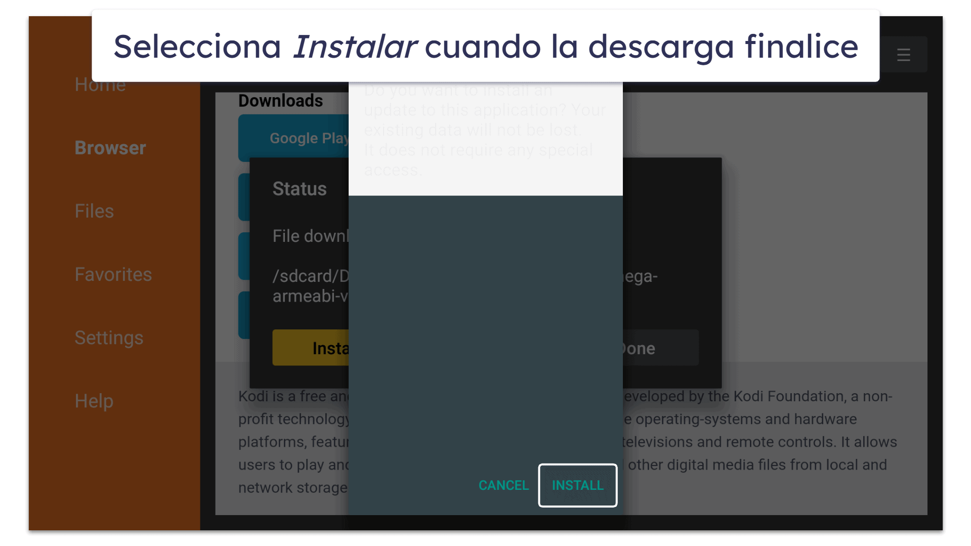 Cómo instalar Kodi en un FireStick