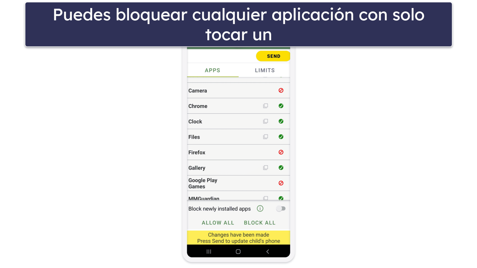 Funciones de MMGuardian: todas las básicas, más algunos extras únicos