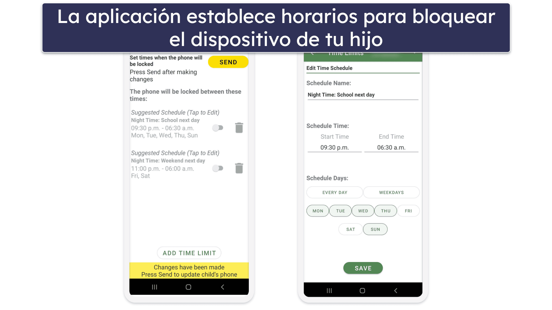 Funciones de MMGuardian: todas las básicas, más algunos extras únicos