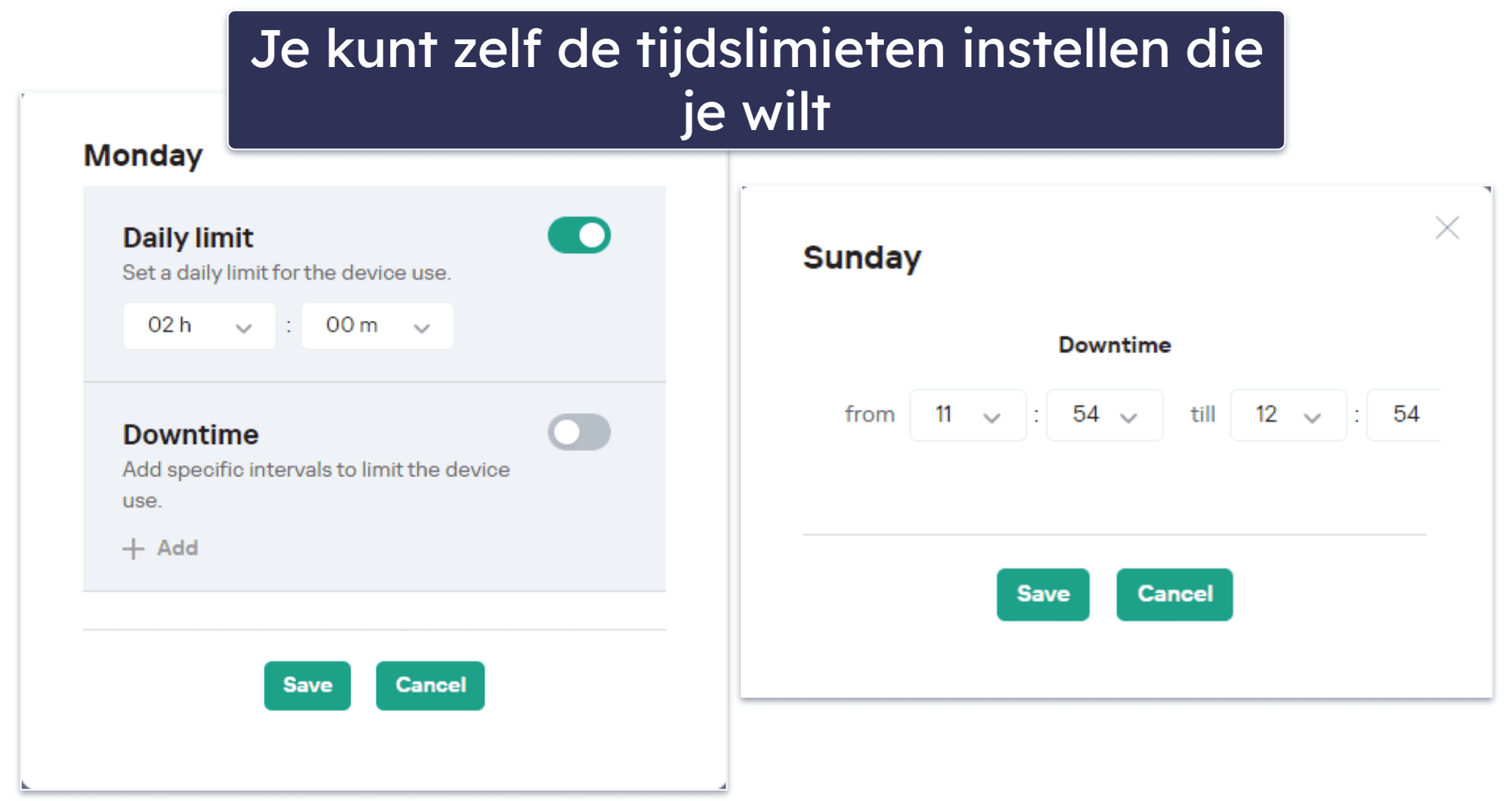 7. Kaspersky Safe Kids — Goede controle op YouTube-zoekopdrachten op Windows