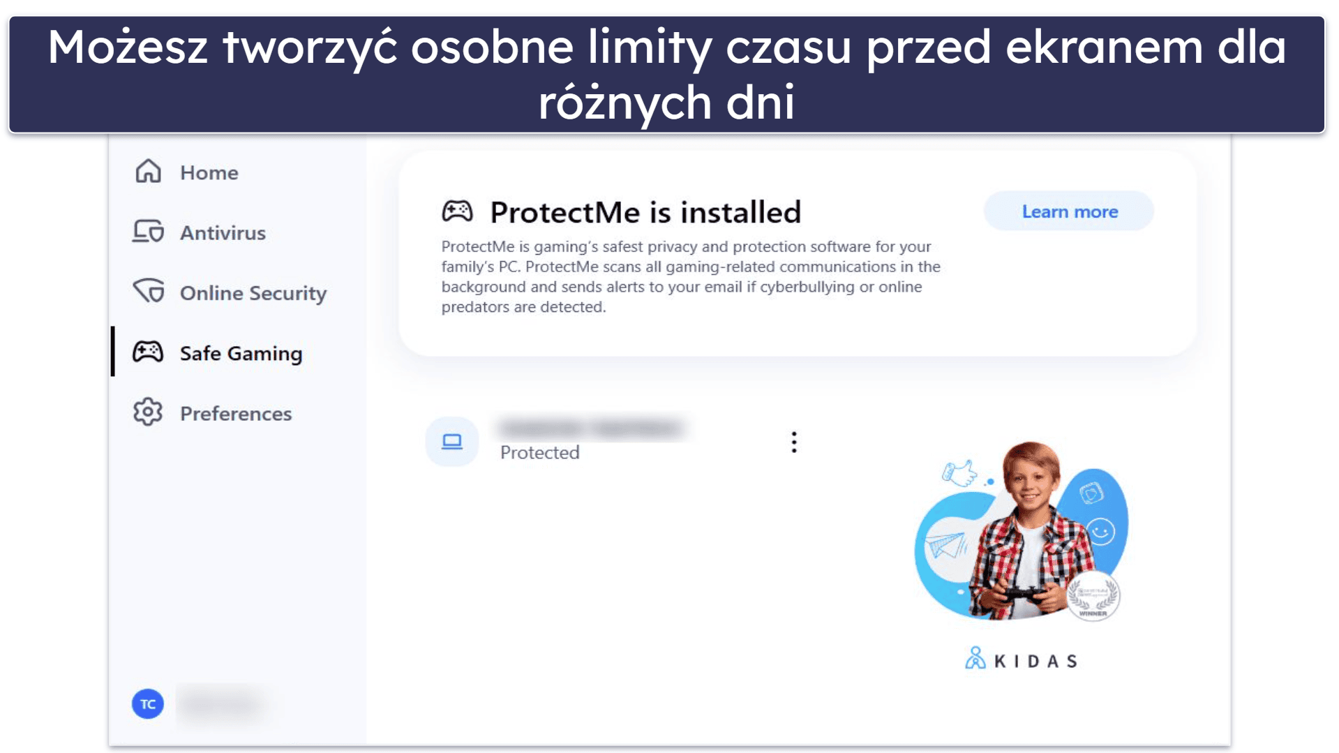 9. Aura – dobre rozwiązanie chroniące dzieci w grach (ale dostępne tylko w USA)