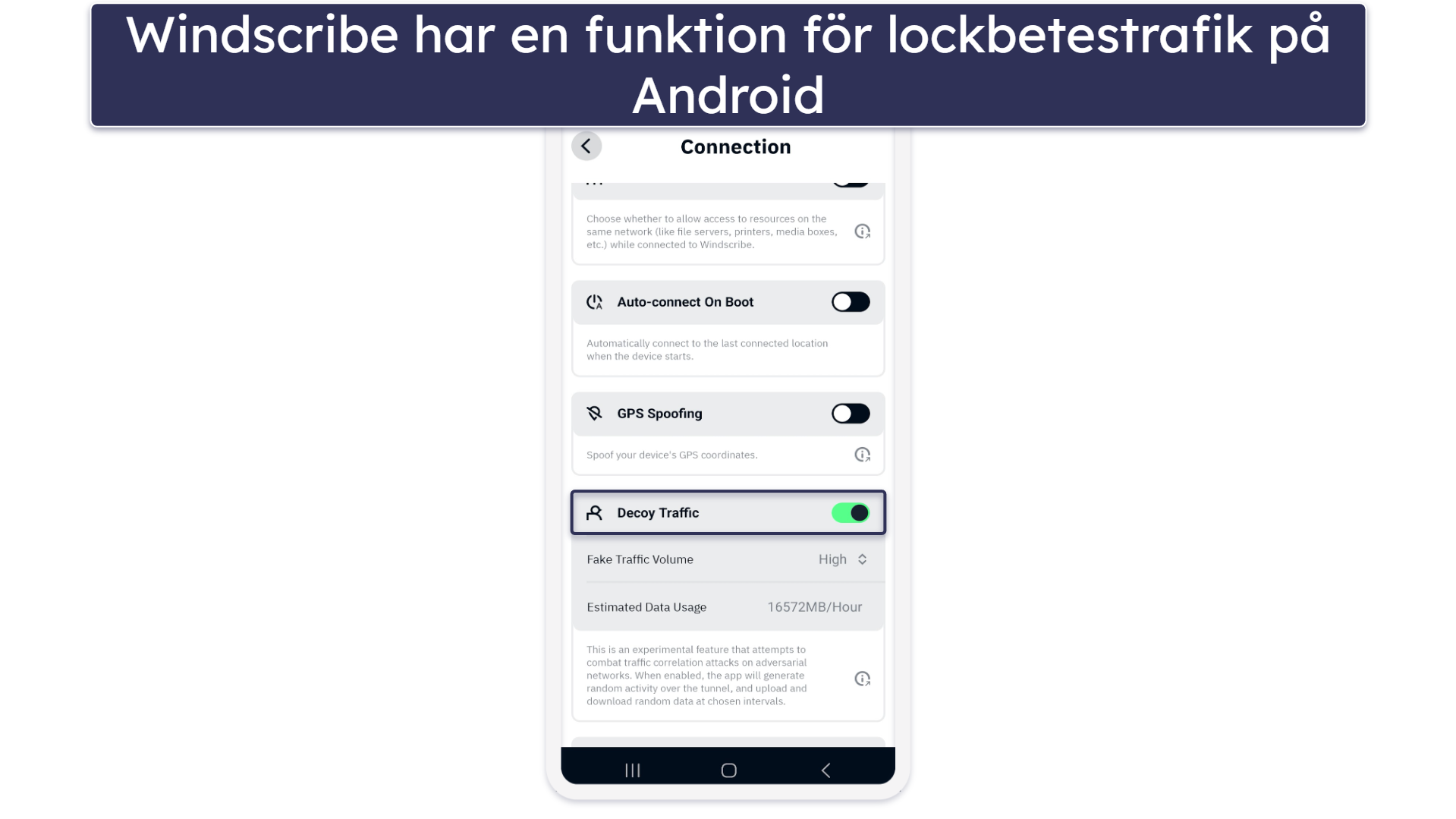 Kan lockbetestrafik ge dig en oupptäckbar VPN?