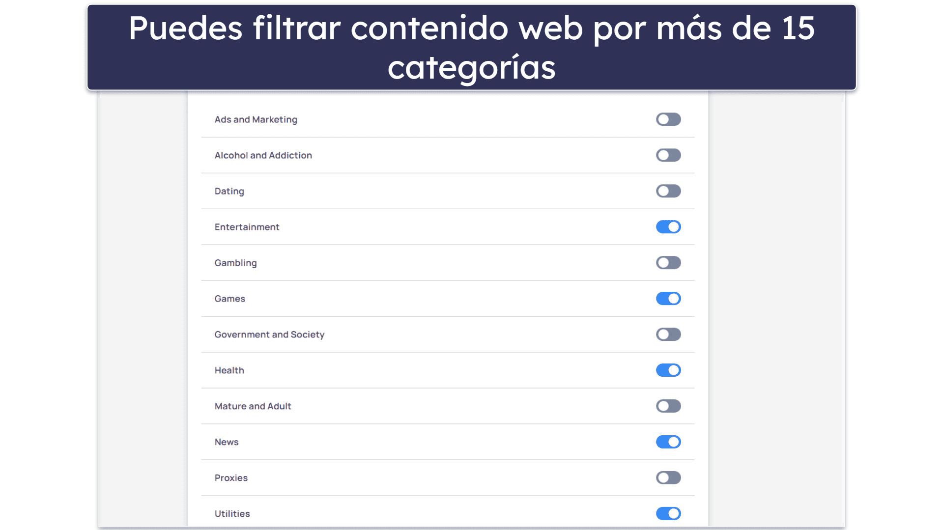 5. Mobicip: filtros web personalizables para Windows