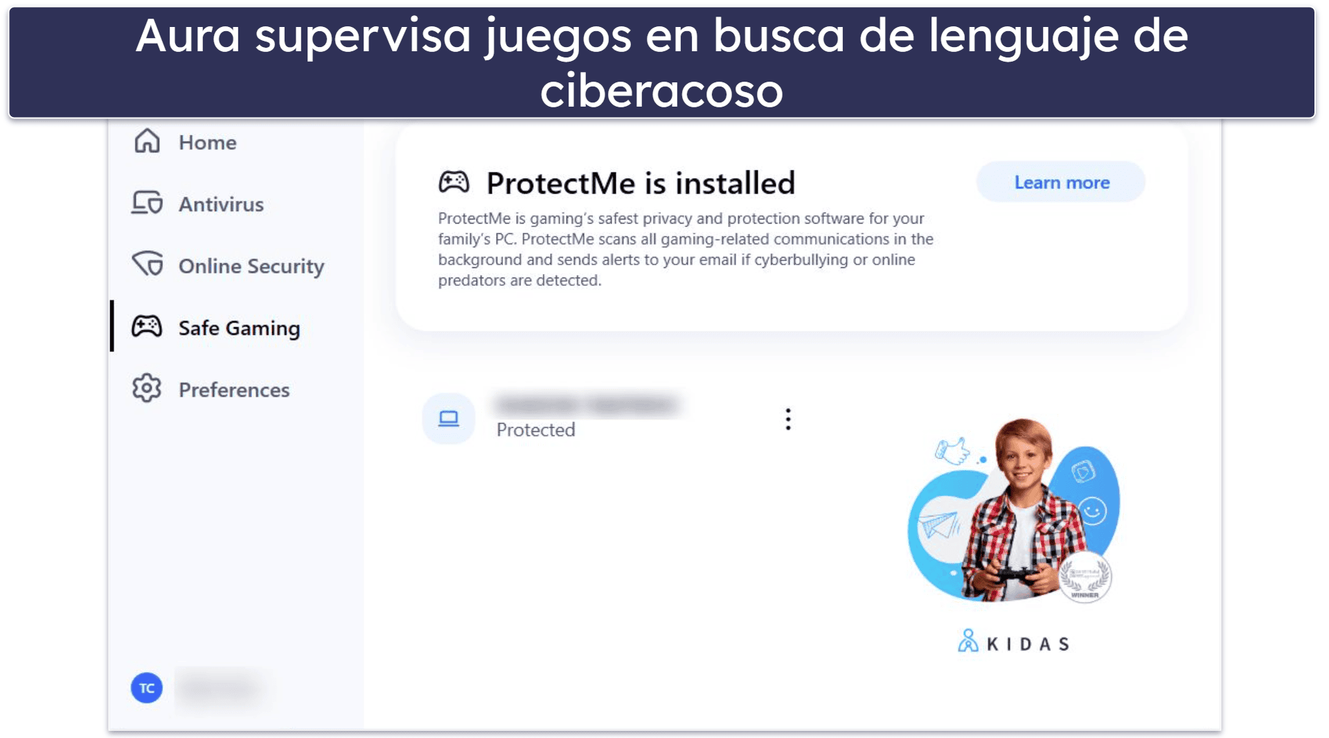 9. Aura: ideal para mantener a tus hijos seguros mientras juegan (solo en EE.UU.)