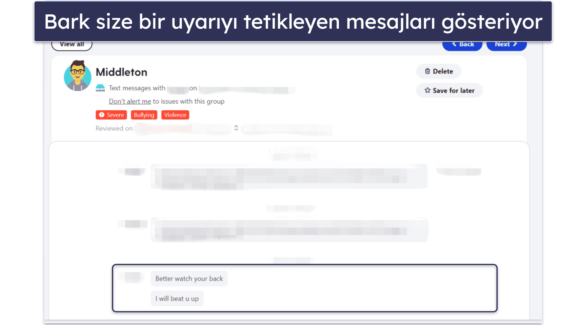 4. Bark – Windows’ta ve Sosyal Medyada İyi Web İzleme