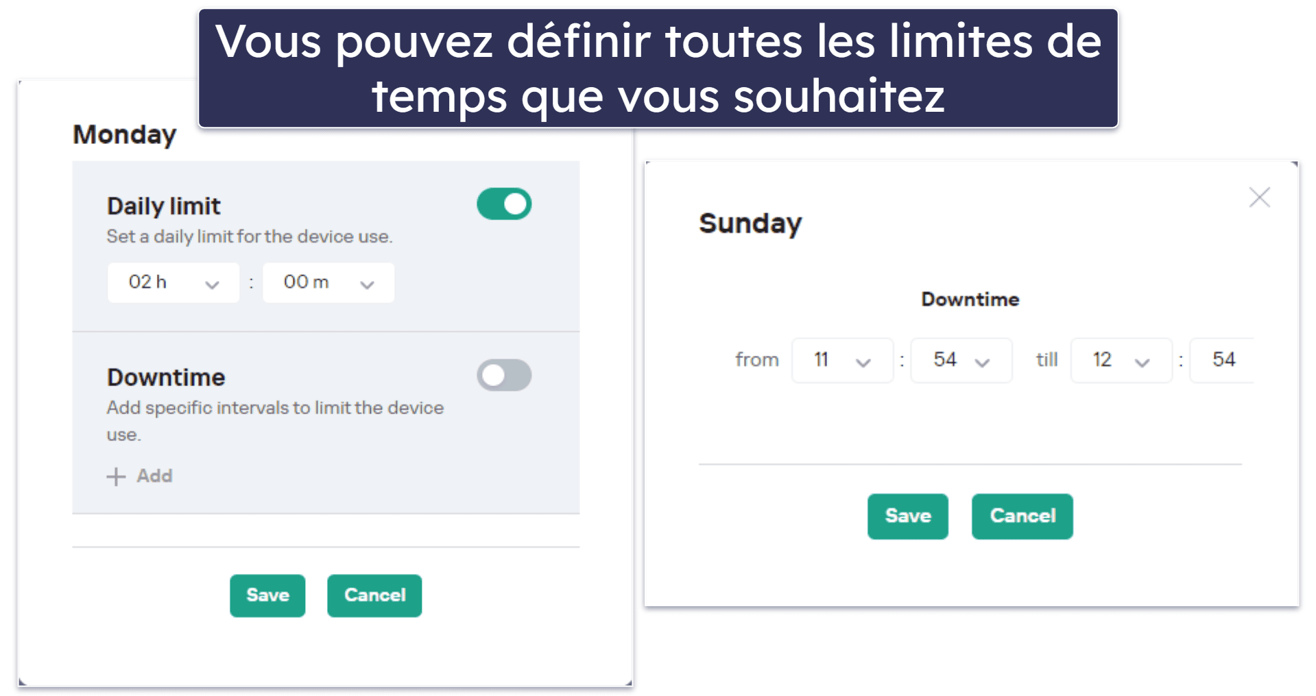 7. Kaspersky Safe Kids — Bonne surveillance des recherches YouTube sous Windows
