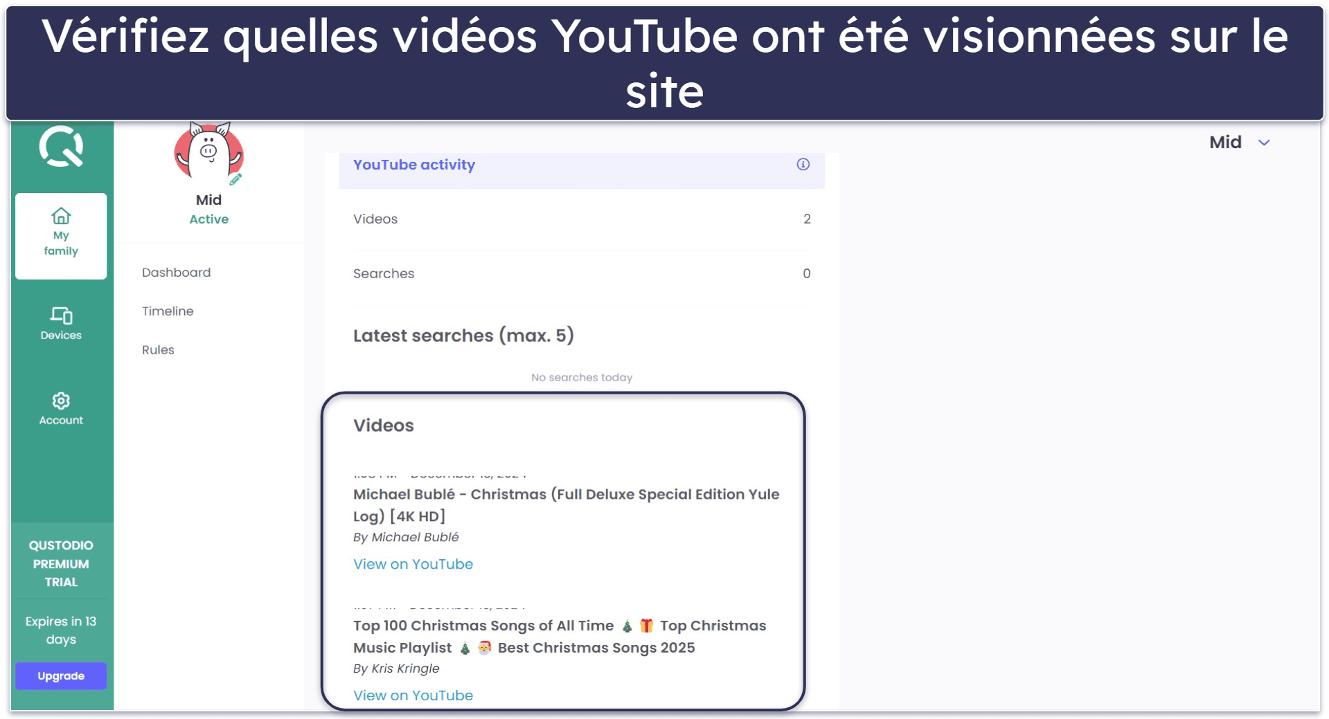 🥇 1. Qustodio — La meilleure application de contrôle parental en 2026