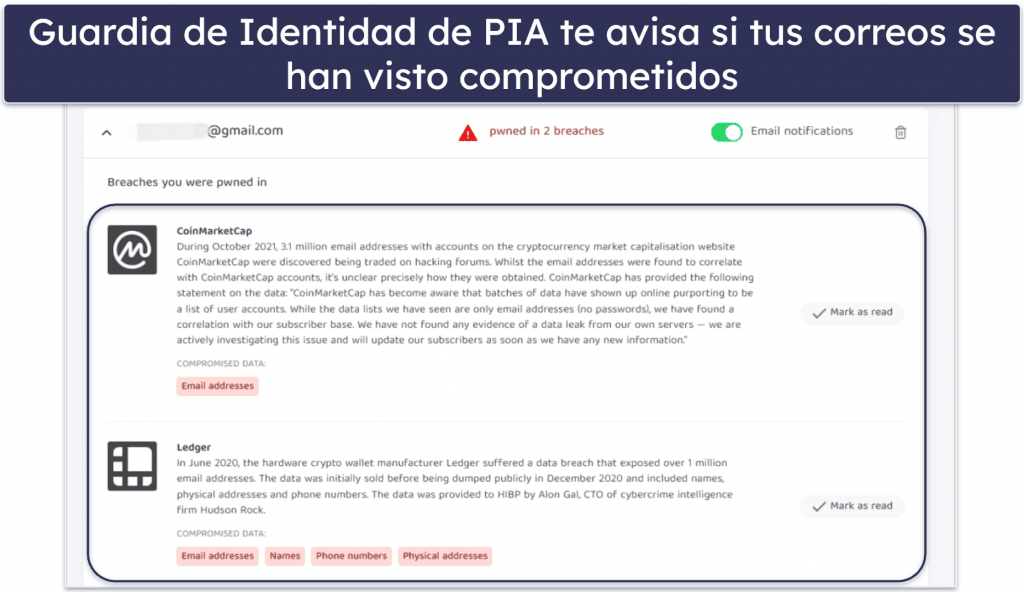 Funciones adicionales — Surfshark ofrece más funciones adicionales