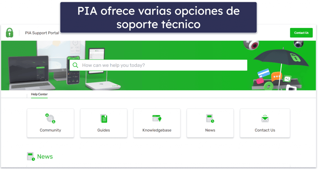Servicio al cliente — Ambas VPN ofrecen una asistencia excelente