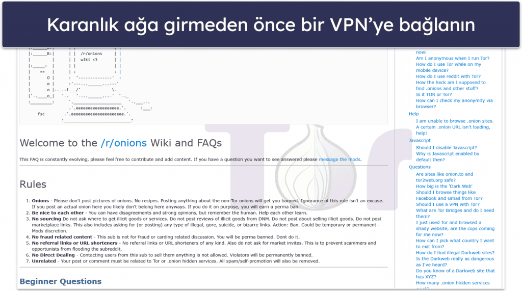 Karanlık Ağda Güvende Kalma Tüyoları