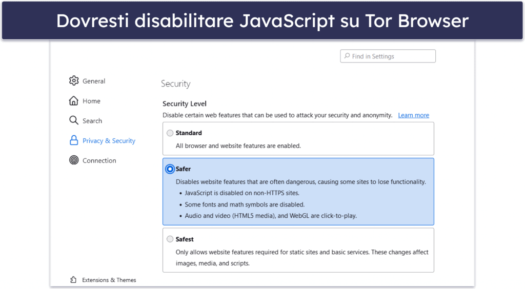 Consigli per navigare in modo sicuro sul dark web