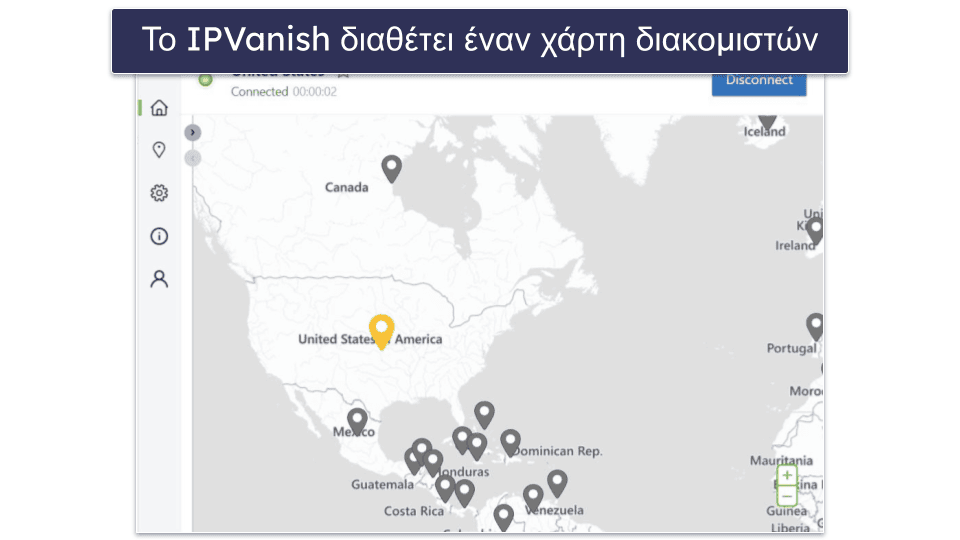 10. IPVanish: καλό για χρήση torrent