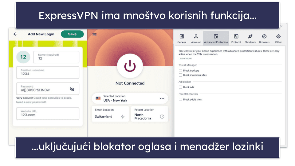 🥇1. ExpressVPN: Najbolji VPN za 2026 Vrhunska bezbednost, brzine i performanse