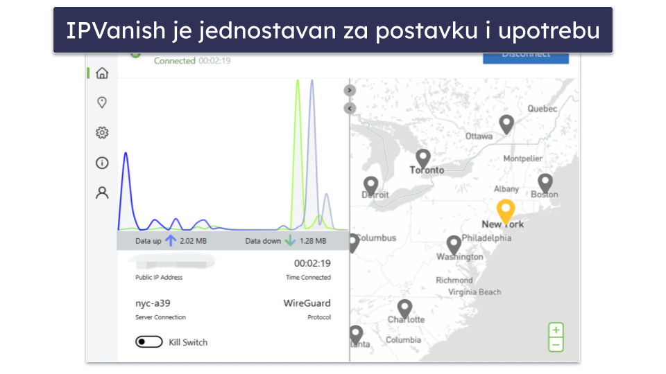 10. IPVanish: Dobar za torentovanje